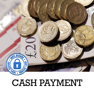 Payment Methods that we accept is CASH